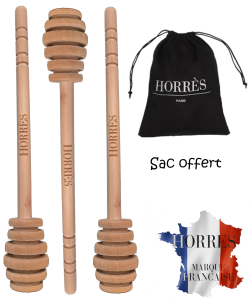cuillere à miel en bois de qualite pot à miel principale
